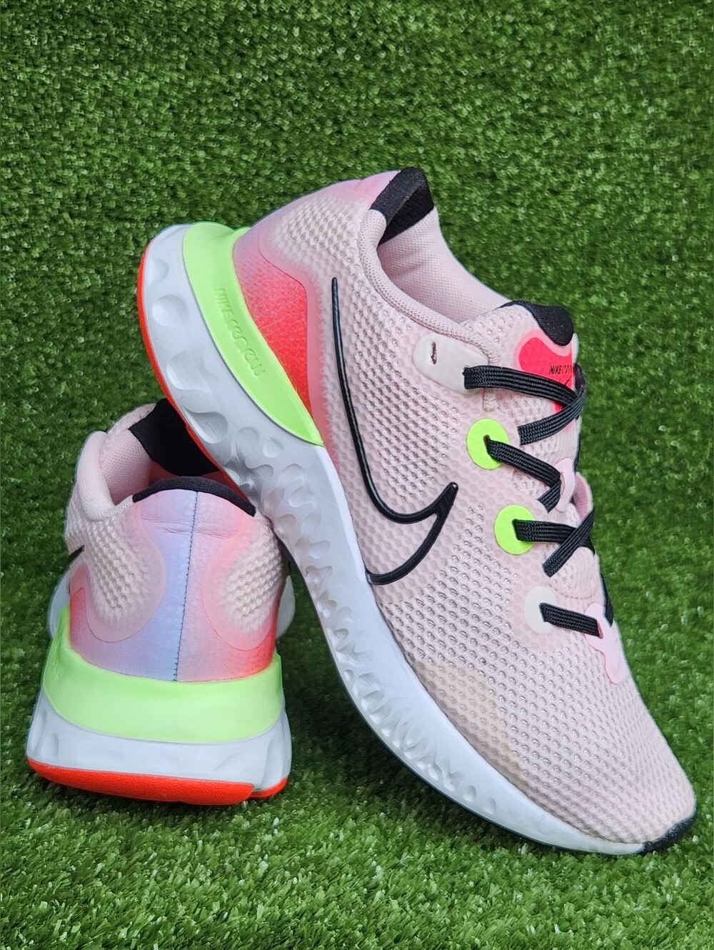 Nike Women's Athletic Renew Running Pink Foam Comfort Sneakers Shoes Size 6.5